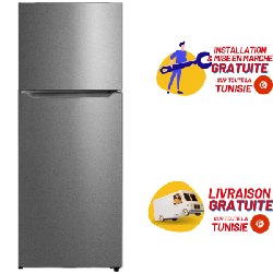 Réfrigérateur CONDOR 340 Litres Nofrost - Silver (CRDN430S)