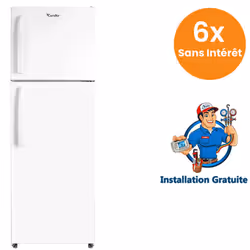 Réfrigérateur Condor CRD65V4W - Système de refroidissement : DeFrost - Volume Totale : 483 litres - Classe énergétique : 2 -  ...