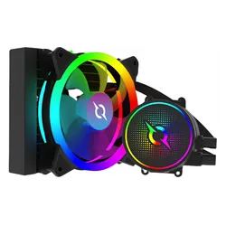 Réfrigérateur de CPU Aqirys 120 AIO RGB Noir Aquarius-AIO-BK