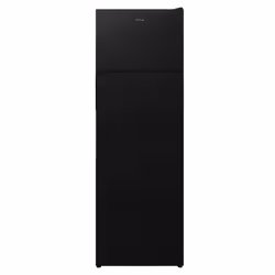Focus F 5530G - Réfrigérateur double portes pose libre 55 cm, 243 L, Less Frost, congélateur supérieur, gris foncé