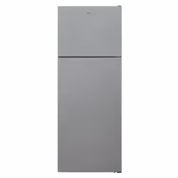 Focus F 7045S - Réfrigérateur double portes pose libre 70 cm, 439 L, Less Frost, congélateur supérieur, silver
