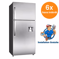 Réfrigérateur IRIS IRS480 Avec Distributeur D'eau - Système de refroidissement : DeFrost - Capacité de Réfrigérateur : 420 Li ...