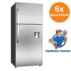 Réfrigérateur IRIS IRS480 Defrost 420 Litres Avec Distributeur D'eau - Gris