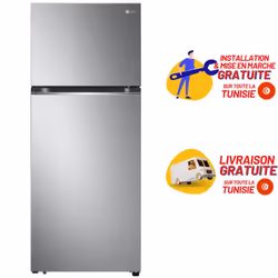 Réfrigérateur LG No Frost - Compresseur LINEAR Cooling Smart Inverter - 4 étoiles - Capacité 423L - Capacité de Refrigérateur ...