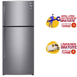 Réfrigérateur LG GL-C502HLCL 437 Litres NoFrost - Inox
