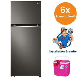 Réfrigérateur LG GN-B372PXGB Smart Inverter 375L NoFrost Noir