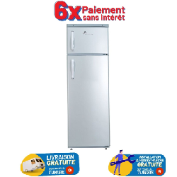 Réfrigérateur MontBlanc 300L (FGE30.2) - Silver