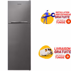 Réfrigérateur NEWSTAR 360XA 360 Litres NoFrost - Inox
