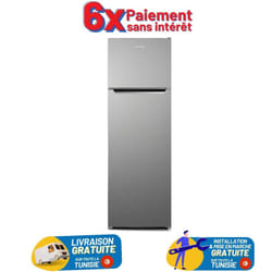Réfrigérateur NEWSTAR De Frost 253L - Gris (3600SS)