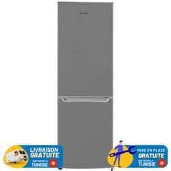Réfrigérateur NEWSTAR De Frost Combiné 234 Litres / Silver