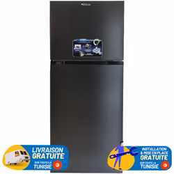 Réfrigérateur BIOLUX - Volume Totale : 410 Litres - Système de refroidissement : No Frost - Nombre de portes : 2 Portes - Cla ...