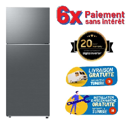 Réfrigérateur Samsung RT42 / 415 LITRES / NoFrost / Inverter / Silver