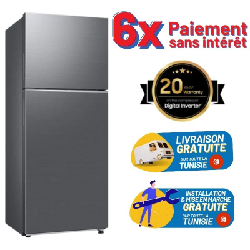 Réfrigérateur Samsung RT47 / 465 LITRES / NoFrost / Silver
