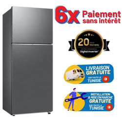 Réfrigérateur Samsung RT47 465L NoFrost Silver Économique