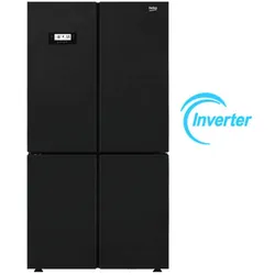 Réfrigérateur Side by Side Beko GN141622GB Inverter 680L NoFrost Noir
