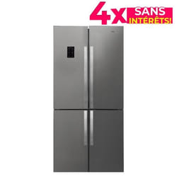 Réfrigérateur Side By Side BIOLUX SS61XNF 610L NoFrost - Silver