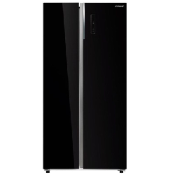 Réfrigérateur Side By Side NEWSTAR REFSBS560NBGD 560L NoFrost - Noir