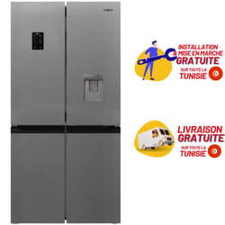 Réfrigérateur side by side NoFrost PREMIUM ARPLIX 41841 / 4 Portes / 417 L / Gris