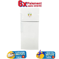 Réfrigérateur STAR ONE ST-350W / DEFROST / 312 L / Blanc