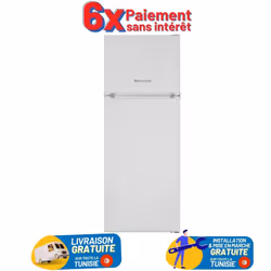 Réfrigérateur Telefunken 439 Litres - Blanc (FRIG-453W)