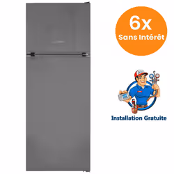 Réfrigérateur Telefunken 453S - Système de refroidissement : Less Frost- Capacité de Réfrigérateur : 439 Litres - Classe éner ...