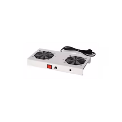 Refroidisseur ESTAP avec Interrupteur - 2x Ventilateurs - Compatible avec les armoires Réseaux Proline et Soholine 19"