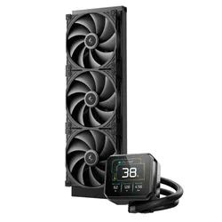 Refroidisseur d'air pour processeur DeepCool SPARTACUS 420mm | LCD / Noir