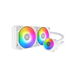Refroidisseur de CPU Aqirys 240 AIO Blanc avec Éclairage ARGB - EN47963