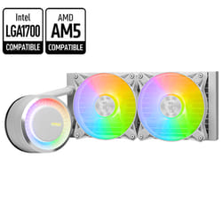 Refroidisseur De processeur Gamer MSI MAG CORELIQUIDE E240 - Blanc