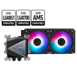 Refroidisseur De Processeur Gamer MSI MAG CORELIQUIDE I240 - Noir