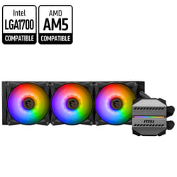 Refroidisseur De processeur Gamer MSI MAG CORELIQUIDE M360 - Noir