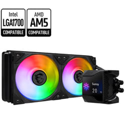 Refroidisseur De Processeur Gamer MSI MPG CORELIQUIDE D240 - Noir