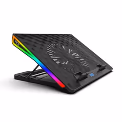 Refroidisseur INCA INC-609TGS Pour PC Portable 17" - Noir
