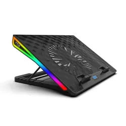 Refroidisseur INCA INC-609TGS Pour PC Portable 17" - Noir