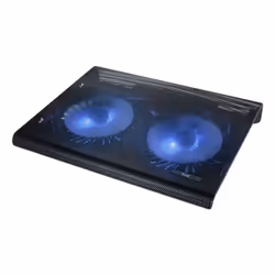 Refroidisseur TRUST AZUL Pour Pc Portable 15.6" - Interface: USB - 2 x ventilateur - Vitesse de rotation: 800 tr/min - Taille ...
