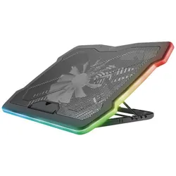 Trust GXT 1126 Aura système de refroidissement pour ordinateurs portables 43,2 cm (17") 700 tr/min Noir
