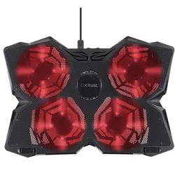 Trust GXT 278 système de refroidissement pour ordinateurs portables 43,9 cm (17.3") Noir