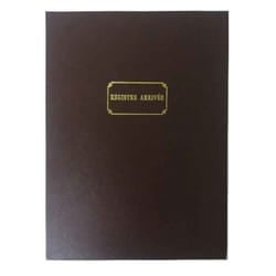 Registre Arrivée Français
