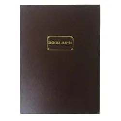 Registre Arrivée Français