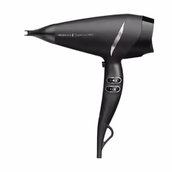 Remington Supercare Pro 2200, Secteur, 36,1 m/s, Noir, Argent, Orifice de suspension, 3 m, Boutons