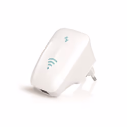 Répétiteur Wifi Platinet Omega 300 Mbps - Conformité IEEE 802.11n. Rétrocompatible avec 802.11b / g - Le mode répéteur amplif ...