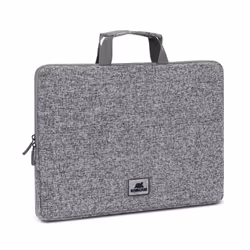 Rivacase 7915 light grey Laptop sleeve 13.3 with handles, Housse, 39,6 cm (15.6"), 370 g
