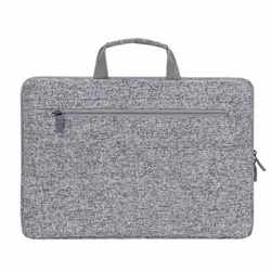 Rivacase 7915 light grey Laptop sleeve 13.3 with handles 15.6" Housse Gris