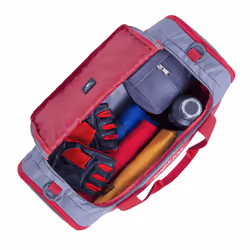Rivacase Mercantour sac de voyage 30 L Nylon Gris, Rouge - Vue supplémentaire 20