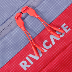 Rivacase Mercantour sac de voyage 30 L Nylon Gris, Rouge - Vue supplémentaire 7