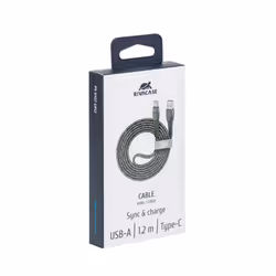 Rivacase PS 6102 GR12 câble USB 1,2 m USB 2.0 USB C USB A Gris - Vue supplémentaire 8