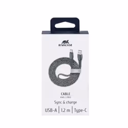 Rivacase PS 6102 GR12 câble USB 1,2 m USB 2.0 USB C USB A Gris - Vue supplémentaire 9