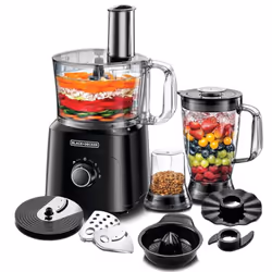 Robot Multifonction Black & Decker FX775-B5 - Puissance : 750 W - Capacité Du Bol : 2 L - Nombre de vitesse : 2 Vitesses avec ...