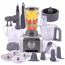Robot multifonction 12 en 1 Palson My Kitchen - Puissance 1000W - Accessoires: presse agrume, verseuse de grande capacité, di ...