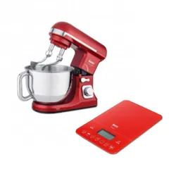 ROBOT PETRIN FAKIR 1000 W ROUGE +Balance de cuisine Gratuit